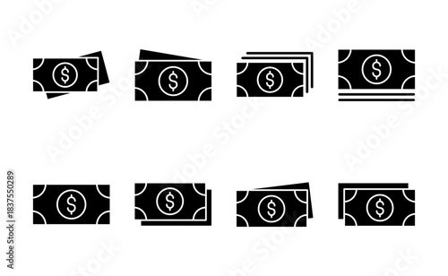 Money icon vector. Money sign and symbol