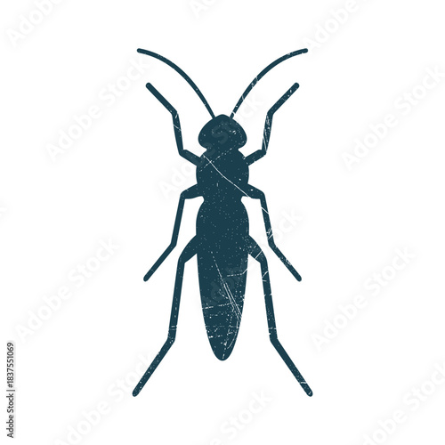 Bugs Insect Silhouette Illustration Vector Template