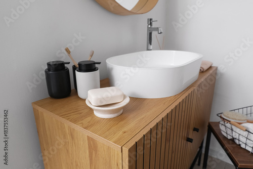 Soap bar, dispensers, tooth...