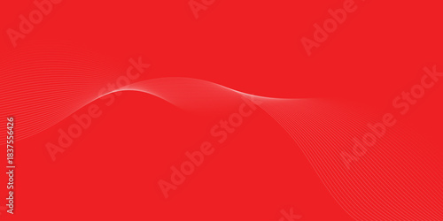 simple red white blend wavy line design for banner poster background.