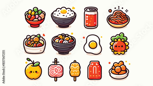 Vibrant Asian Comfort Food Feast