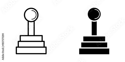 car gear shift icon vector illustration