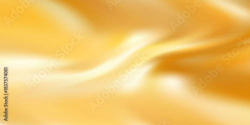 yellow gold satin texture that is white silver fabric luxurious shiny that is abstract silk cloth background with patterns soft waves blur beautiful, hand-drawn digital illustration