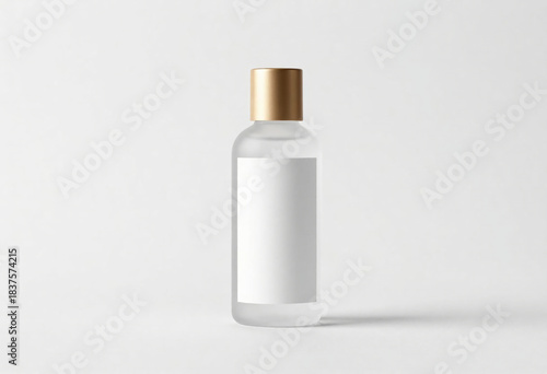 bottle of perfume isolated