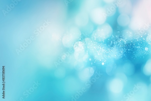 Wallpaper Mural 淡いブルーの抽象ボケ背景 Torontodigital.ca