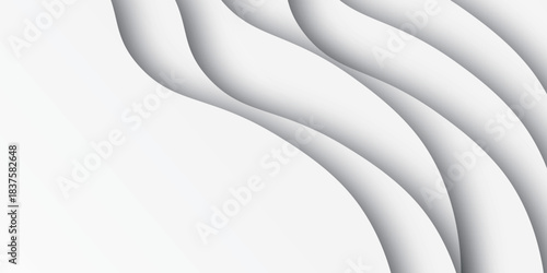 立体　白　シルエット　模様　背景