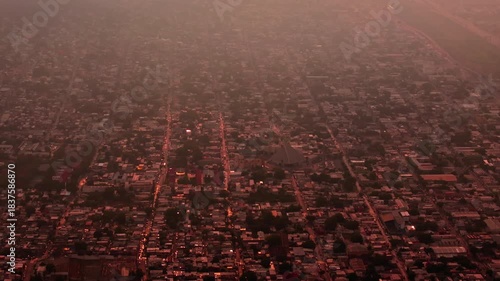 Monterrey Skyline & Torre Obispado Covered in Heavy Smog