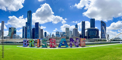 Brisbane City in Queensland, Australia