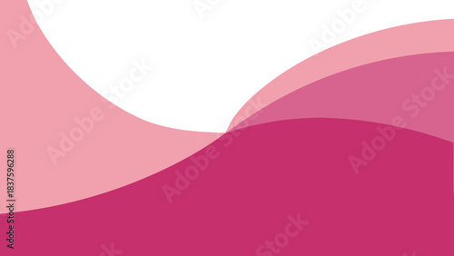 Abstract Smooth Waves Of Pink And Magenta Hues On Black Background Gentle Color Gradient Flowing Shapes Gentle Curve Subtle Elegance