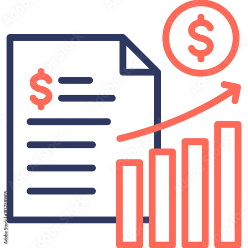 Financial Growth Icon