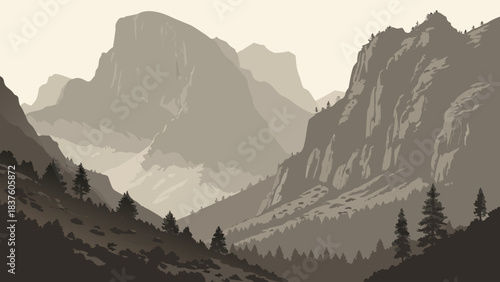 mountains in the mountains