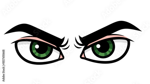 vector illustration of a black cat