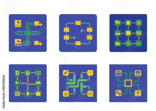 Conceptual Digital Business Process Management and Data Flow across Multiple Sectors