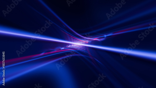 Blue purple abstract futuristic digital technology background 4k artificial intelligence, cyber data backdrop