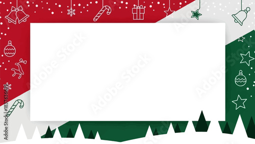 vector Christmas Stylized whisk icon, a modern and artistic vector graphic for food blogs, recipe sites, and culinary branding.