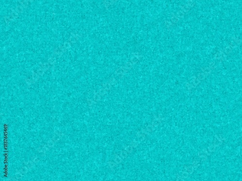 A textured, solid teal background provides a vibrant and uniform surface.
