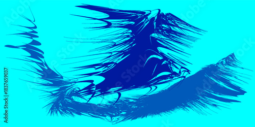 Latar belakang abstrak biru muda. Ilustrasi vektor