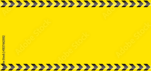 Bright Yellow Hazard Warning Banner Frame: Highlights the bright color and warning theme.
Safety Caution Strip Template with Yellow Background: Focuses on safety and its use as a template.