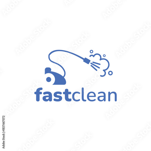Fast Clean Logo Simple Technology