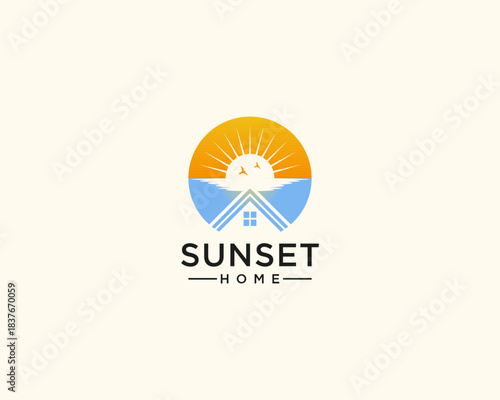 Sunset home logo