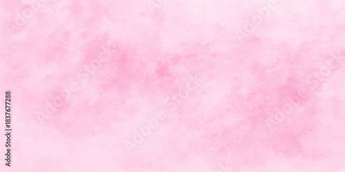 Pink watercolor abstract background texture featuring aged pastel paint, a vintage textured paper design, and purple grunge pattern for a light-colored art backdrop