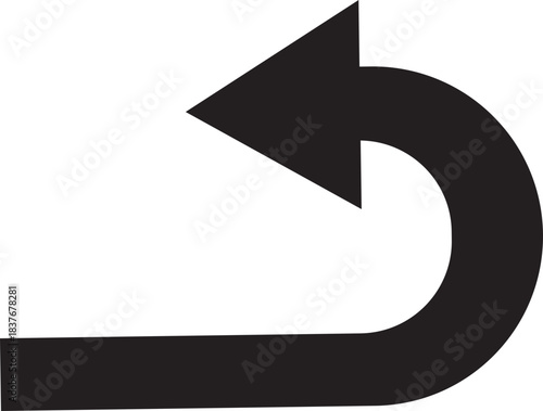 Way Direction Arrow Sign Icon. Road navigation arrows. Driving direction mark, location point crossroad. Way direction arrow sign. Vector illustration. Traffic way icon isolated Road arrow.