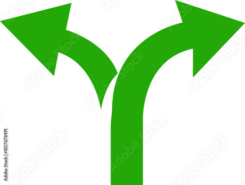 Way Direction Arrow Sign Icon. Road navigation arrows. Driving direction mark, location point crossroad. Way direction arrow sign. Vector illustration. Traffic way icon isolated Road arrow.