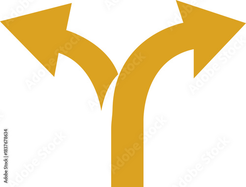 Way Direction Arrow Sign Icon. Road navigation arrows. Driving direction mark, location point crossroad. Way direction arrow sign. Vector illustration. Traffic way icon isolated Road arrow.