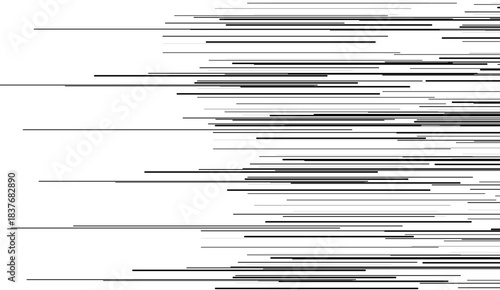 Speed line effect stock illustration
