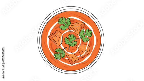 Delicious Homemade Spicy Salmon Dish with Fresh Herbs