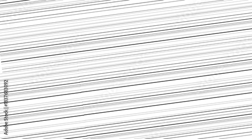 Manga Speed Lines Effect Vector Illustration. 