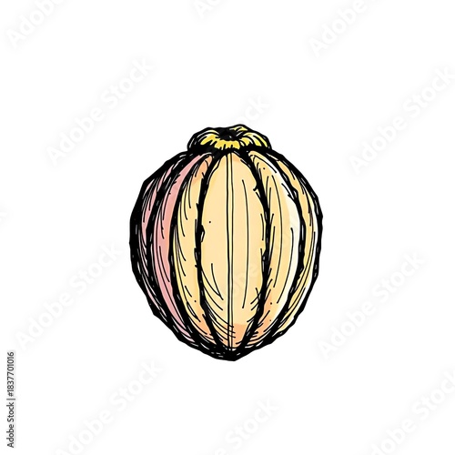 pumpkin isolated on white background