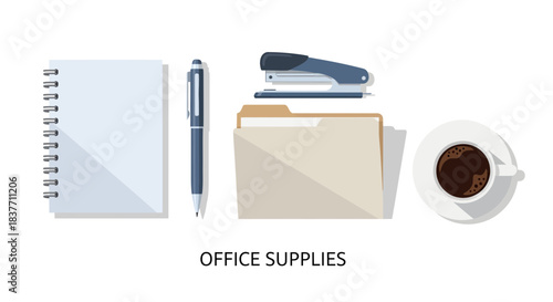 Illustrative vector icon set depicting key investment and financial growth concepts, featuring a growing coin plant, an upward trend bar chart, and a professional business briefcase symbol