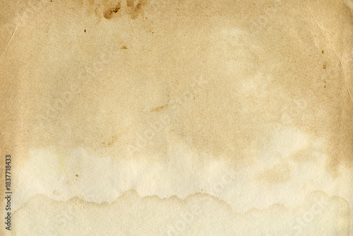 Aged stained paper texture background grunge concept.