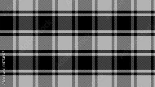 Checkered tartan plaid with twill weave repeat pattern in green black white.Christmas gingham seamless pattern.Geometric graphic vector illustration background design for fabric and print.