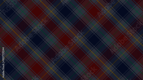 Checkered tartan plaid with twill weave repeat pattern in green black white.Christmas gingham seamless pattern.Geometric graphic vector illustration background design for fabric and print.