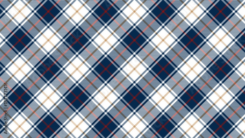Checkered tartan plaid with twill weave repeat pattern in green black white.Christmas gingham seamless pattern.Geometric graphic vector illustration background design for fabric and print.