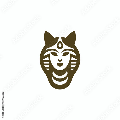 Goddess Bastet Logo