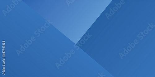 Fototapeta Naklejka Na Ścianę i Meble -  Diagonal blue dynamic stripes on color background. Modern abstract 3d render background with lines and dark shadows. eps 10