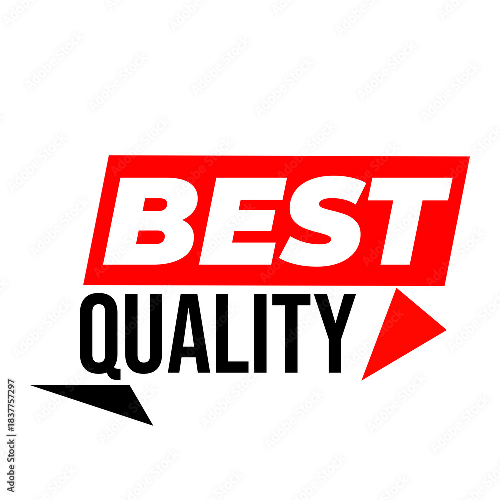Fototapeta premium Best Quality png, official quality tag, stylish badge art, premium emblem shape, downloadable PNG