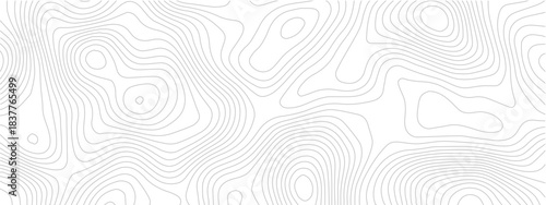 Abstract Terrain Exploration Line Seamless Background