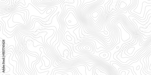 Abstract Geographic Line Map Seamless Texture