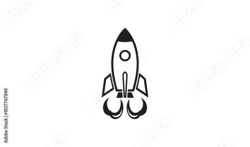 rocket vector illustration