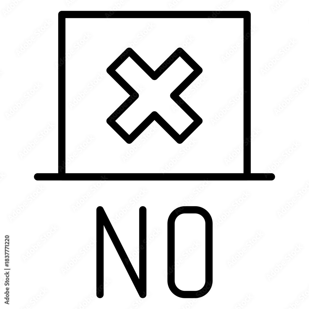 Fototapeta premium Vote icon