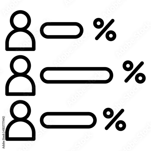 vote counting results icon