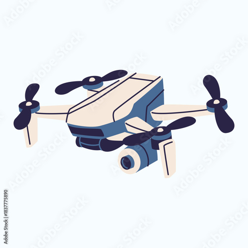 Illustration of an Surveyor Equipment drone