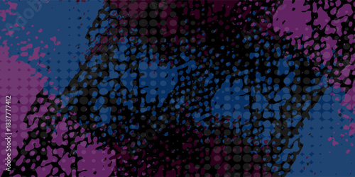 Cement wall with neon light on dark background light natural. Simple art good nice bright header old good nice concept dark