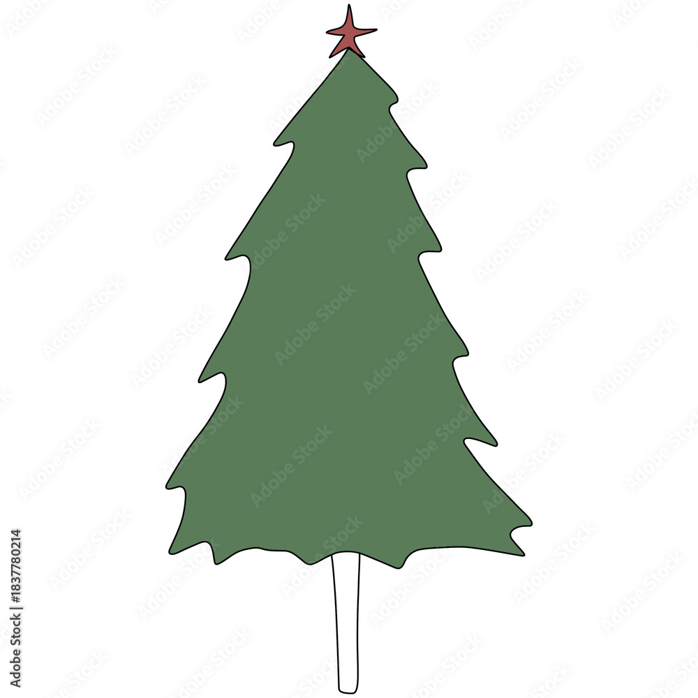 Obraz premium Christmas clipart set 