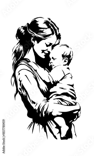 A mother's love for her child is very deep