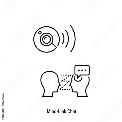 Unlock seamless communication and understanding with intuitive mind link chat and connection concepts for modern business solutions
